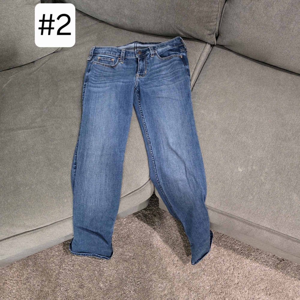 Hollister Women's Blue Boot Cut Jeans